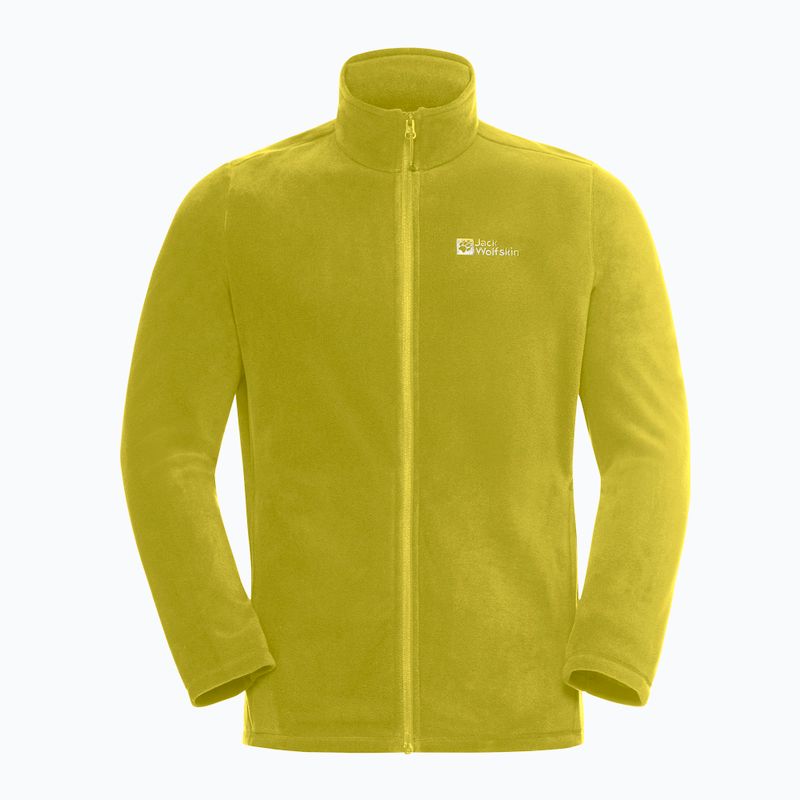 Men's fleece jacket Jack Wolfskin Taunus Fz chartreuse 8