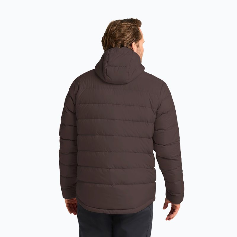 Men's down jacket Jack Wolfskin Ather Down Hoody peat 3
