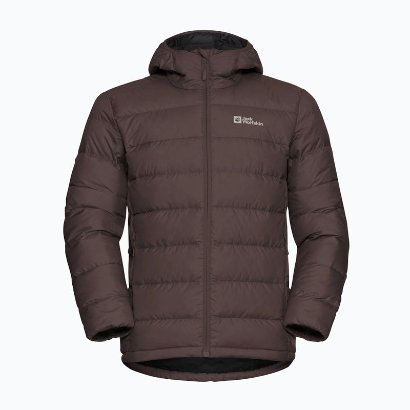 Men's down jacket Jack Wolfskin Ather Down Hoody peat 7