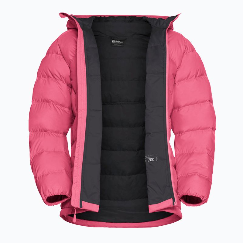 Women's down jacket Jack Wolfskin Ather Down Hoody bubblegum 9