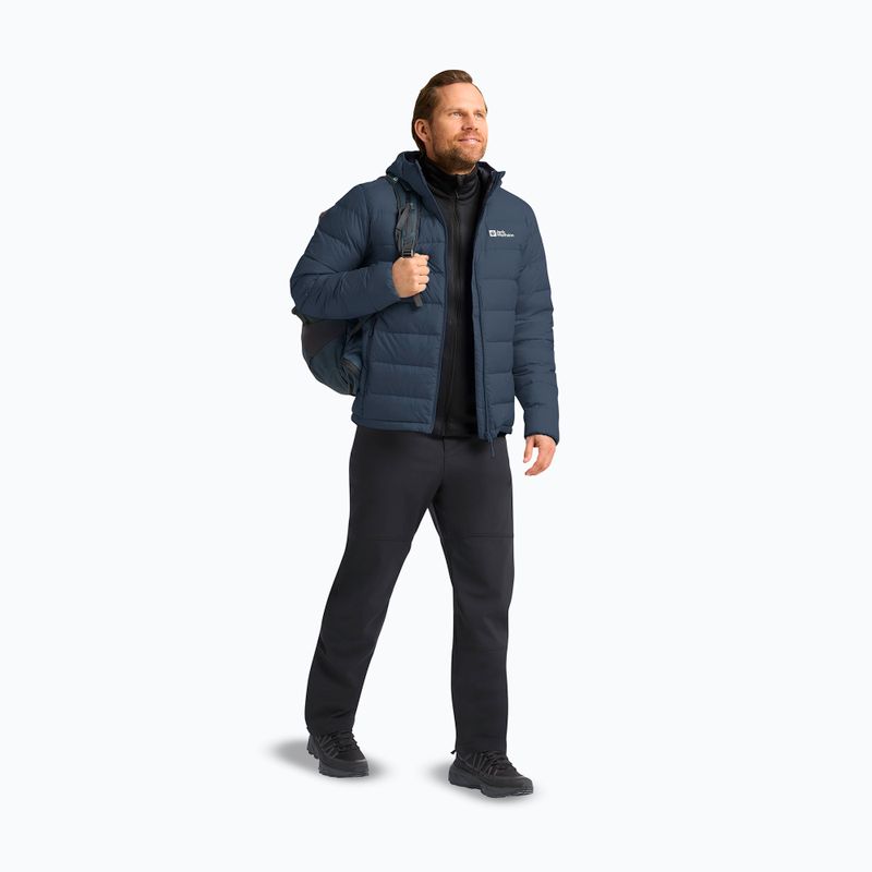 Men's down jacket Jack Wolfskin Ather Down Hoody midnight sky/dark navy 2