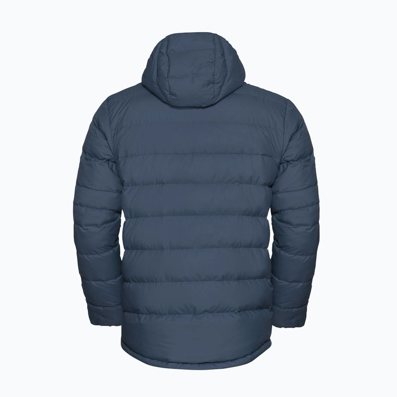 Men's down jacket Jack Wolfskin Ather Down Hoody midnight sky/dark navy 8