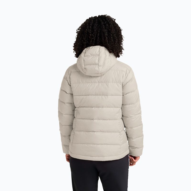 Women's down jacket Jack Wolfskin Ather Down Hoody pale sand 3