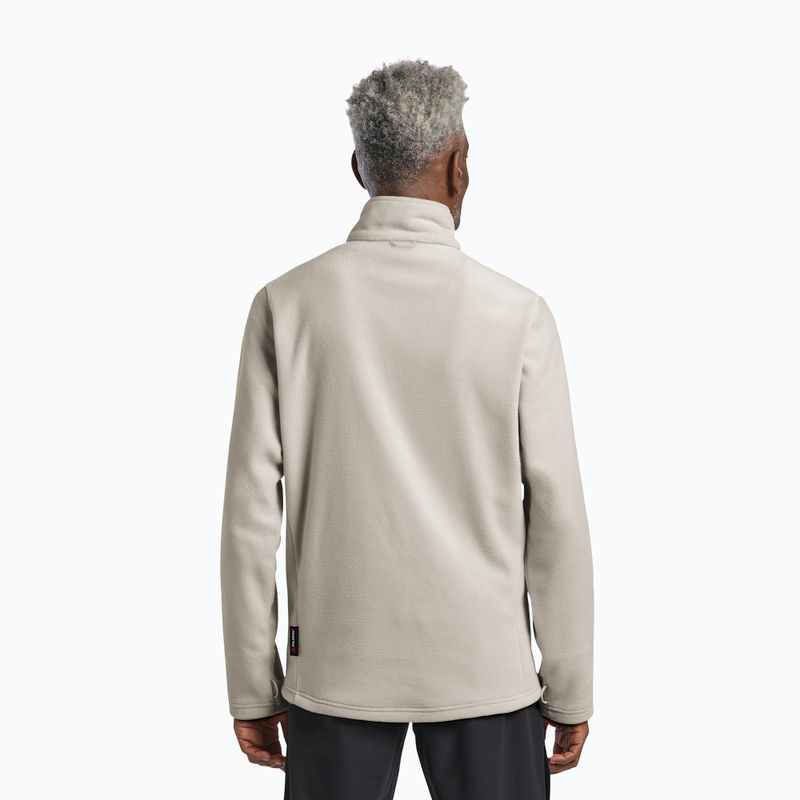 Men's fleece sweatshirt Jack Wolfskin Winterstein Fz pale sand 3