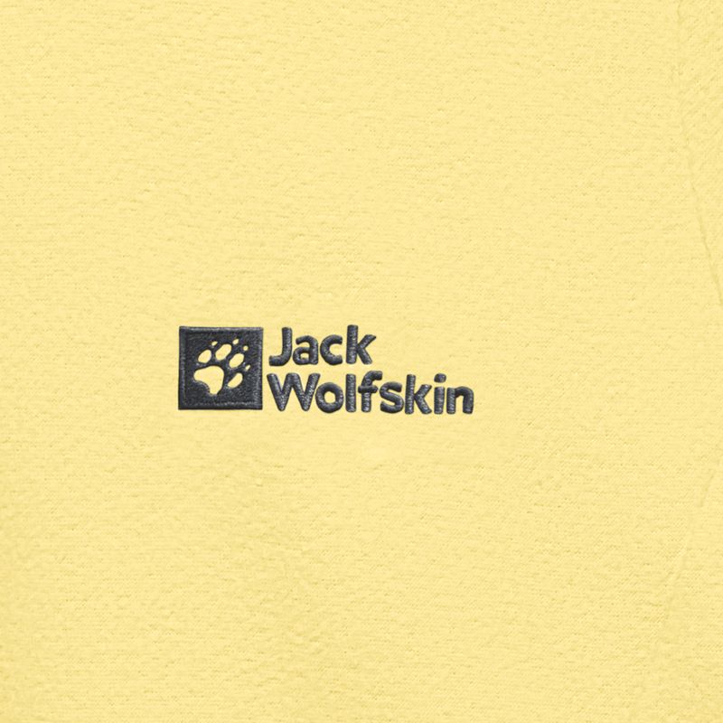 Women's trekking sweatshirt Jack Wolfskin Taunus Hz lemon ice 8