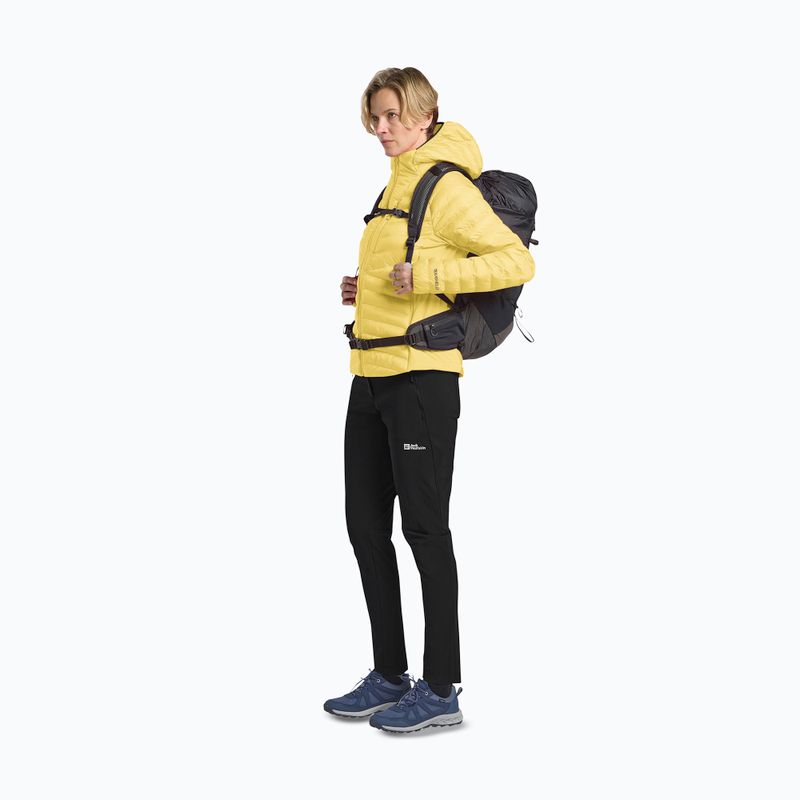 Women's hybrid jacket Jack Wolfskin Routeburn Pro Ins lemon ice 2
