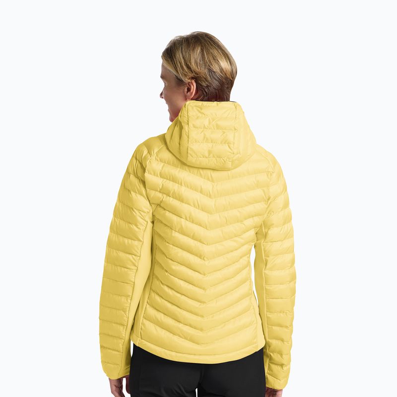 Women's hybrid jacket Jack Wolfskin Routeburn Pro Ins lemon ice 3