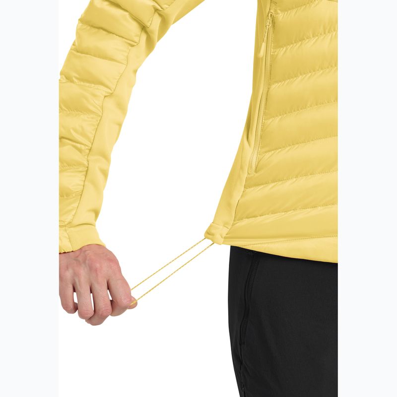 Women's hybrid jacket Jack Wolfskin Routeburn Pro Ins lemon ice 7