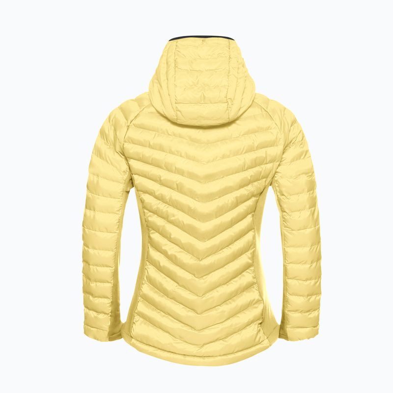 Women's hybrid jacket Jack Wolfskin Routeburn Pro Ins lemon ice 9