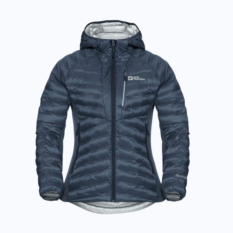 Women's hybrid jacket Jack Wolfskin Routeburn Pro Ins midnight sky 8