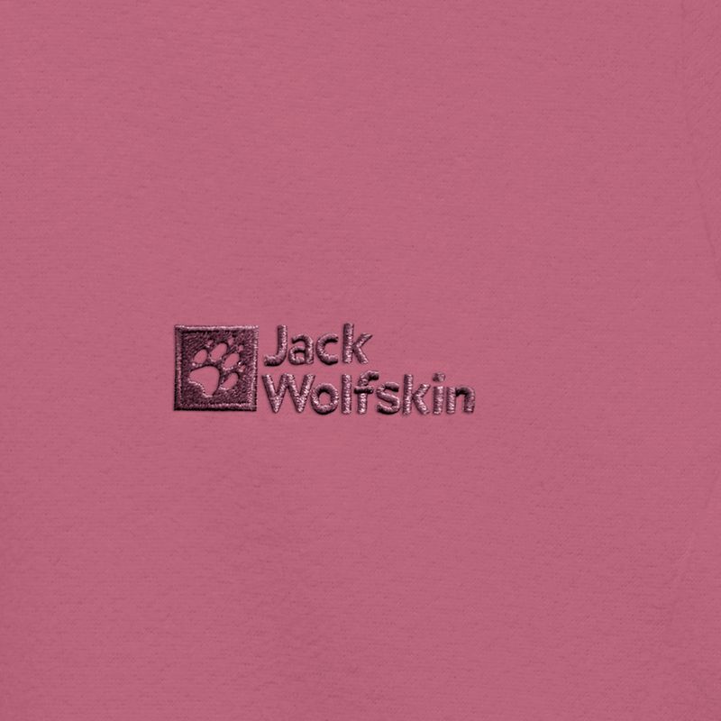 Women's trekking sweatshirt Jack Wolfskin Taunus Hz raisin 8