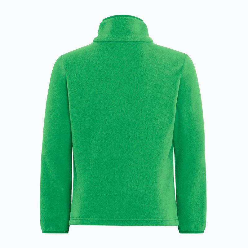 Children's fleece sweatshirt Jack Wolfskin Taunus mystic green 2
