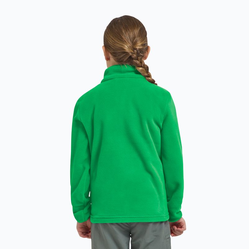 Jack Wolfskin Taunus children's fleece sweatshirt mystic green 11