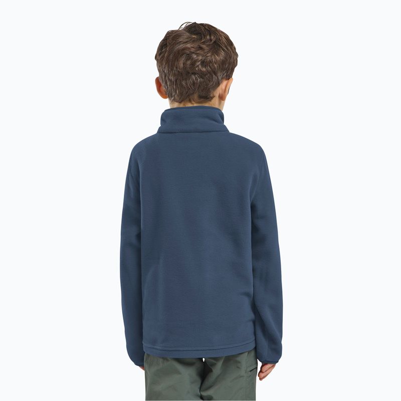 Jack Wolfskin Taunus midnight sky children's fleece sweatshirt 8