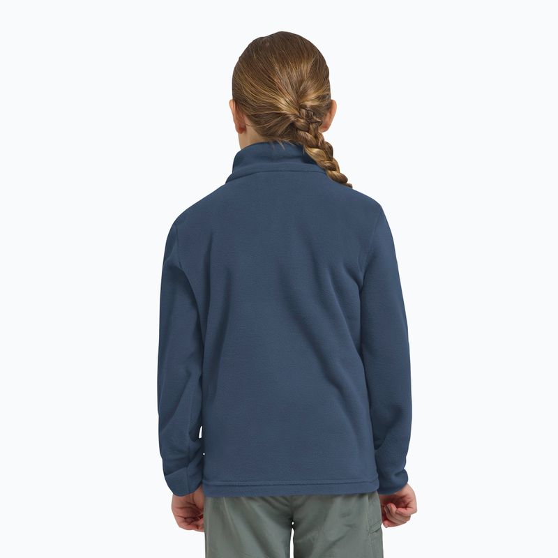 Jack Wolfskin Taunus midnight sky children's fleece sweatshirt 10