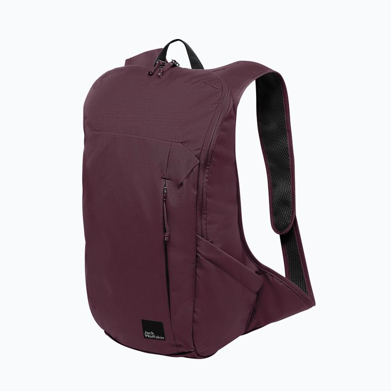 Women's urban backpack Jack Wolfskin Waimea 15 l amaranth 3