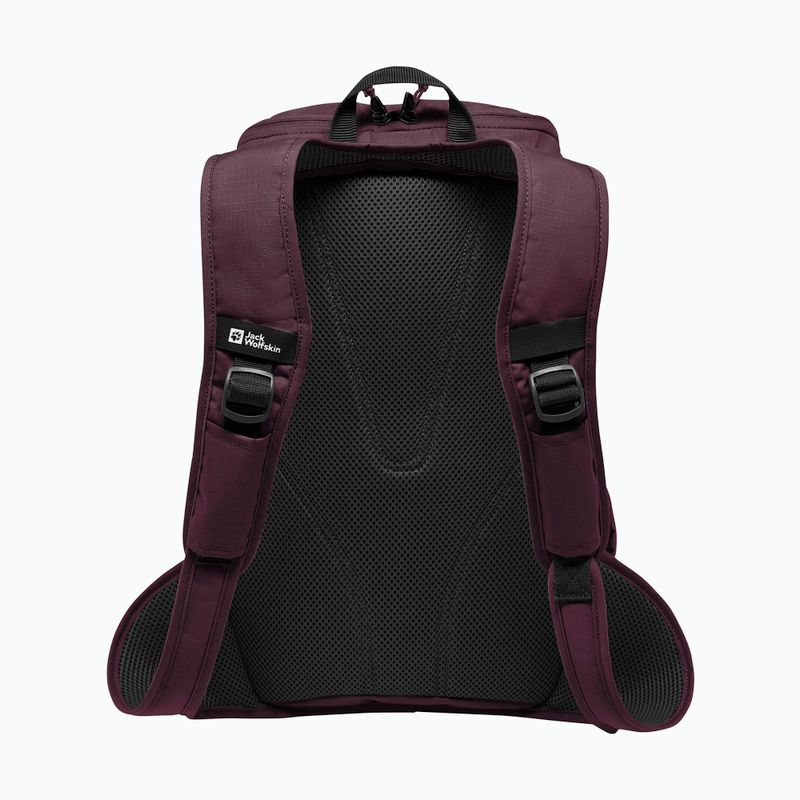 Women's urban backpack Jack Wolfskin Waimea 15 l amaranth 4