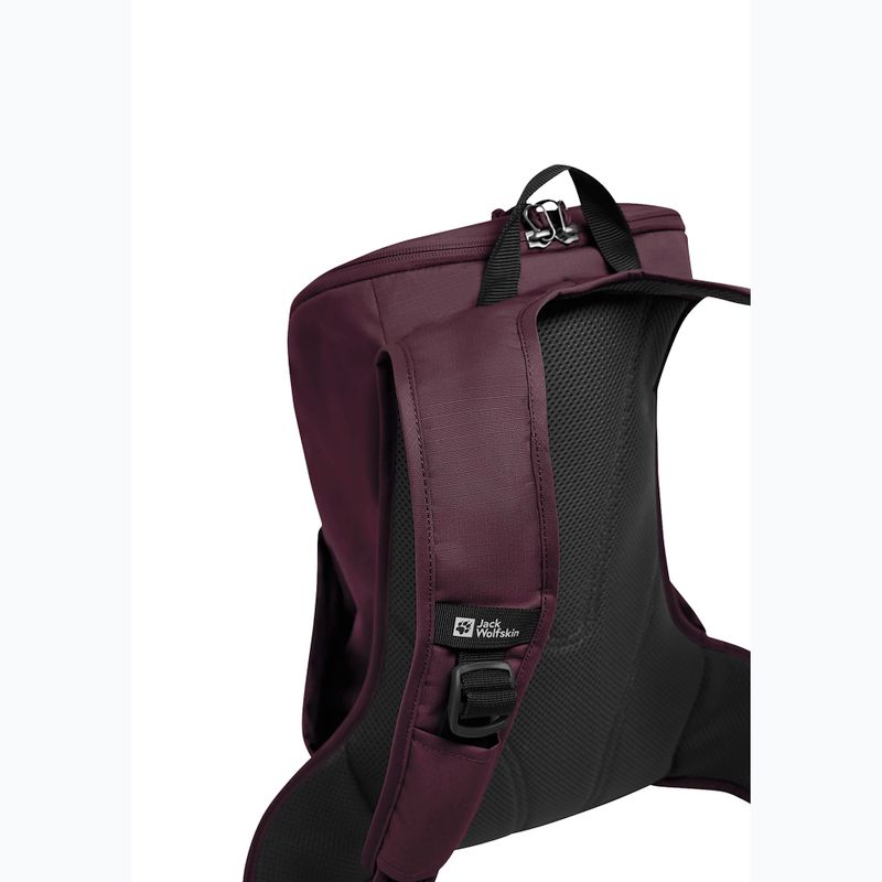 Women's urban backpack Jack Wolfskin Waimea 15 l amaranth 8