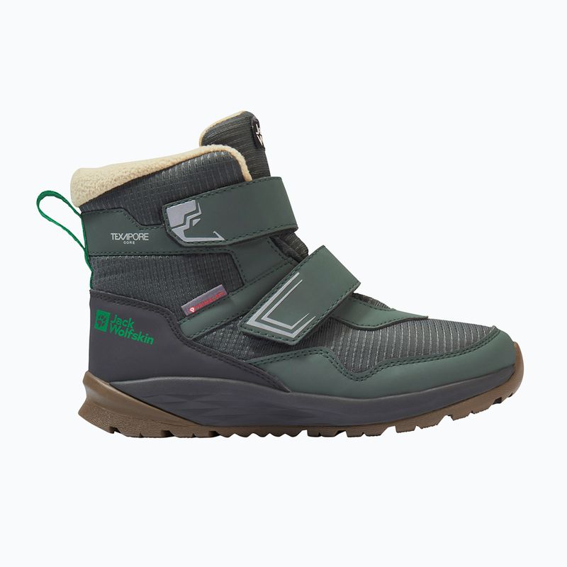 Children's shoes Jack Wolfskin Polar Bear-B Texapore Mid Vc mystic green