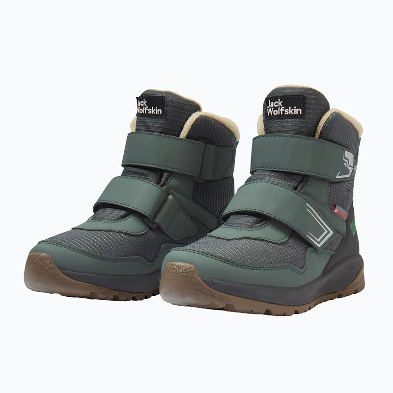 Children's shoes Jack Wolfskin Polar Bear-B Texapore Mid Vc mystic green 3