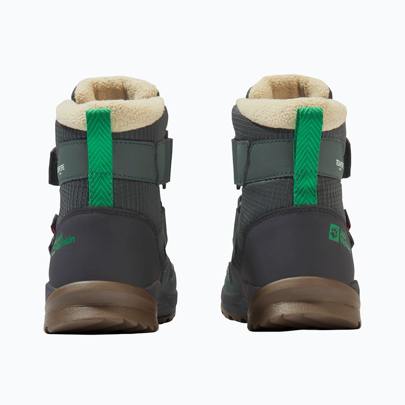Children's shoes Jack Wolfskin Polar Bear-B Texapore Mid Vc mystic green 4