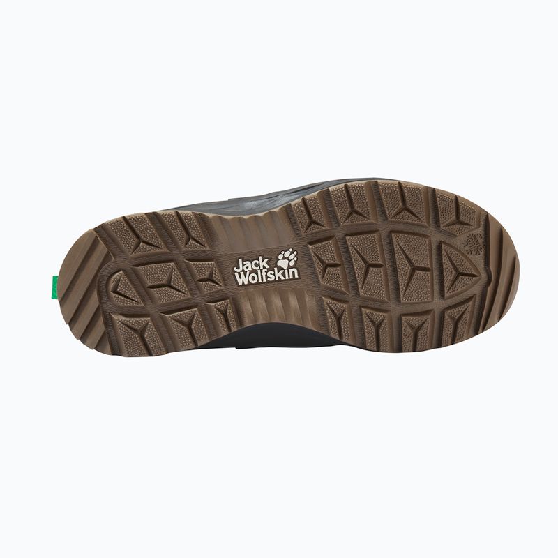 Children's shoes Jack Wolfskin Polar Bear-B Texapore Mid Vc mystic green 7