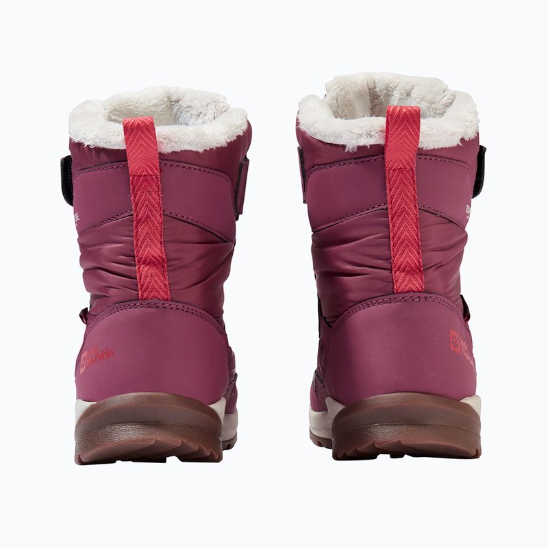 Children's shoes Jack Wolfskin Polar Bear-G Texapore High Vc raisin 4