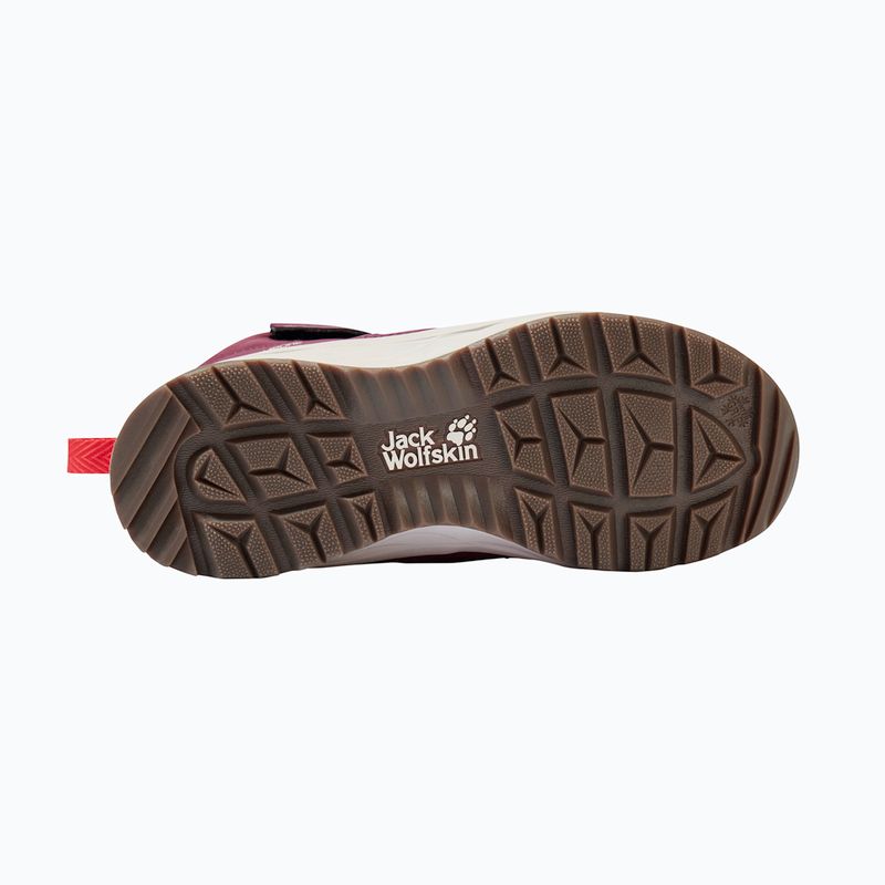 Children's shoes Jack Wolfskin Polar Bear-G Texapore High Vc raisin 7