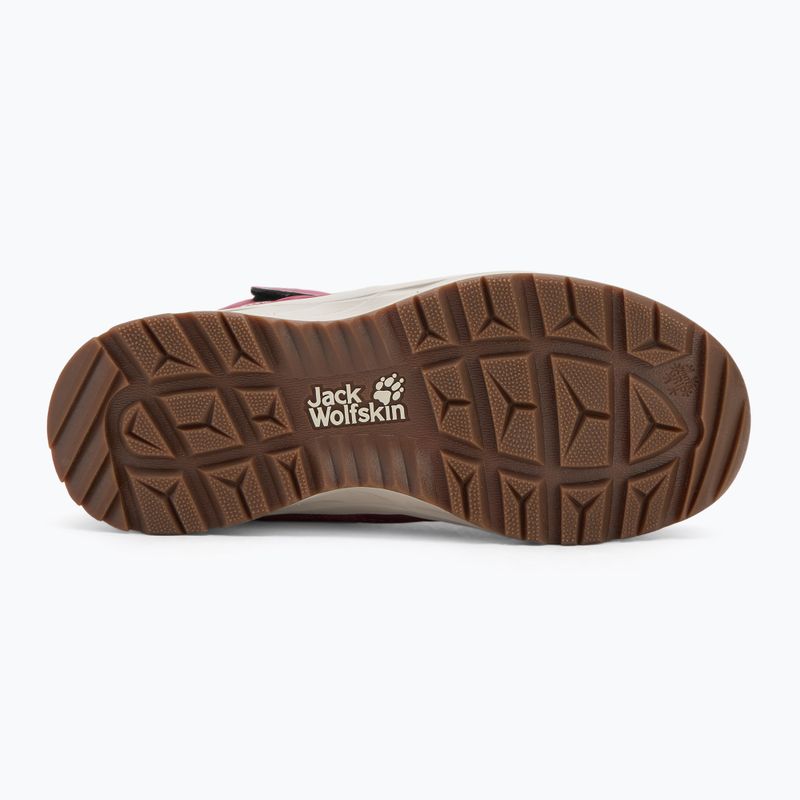 Children's shoes Jack Wolfskin Polar Bear-G Texapore High Vc raisin 4