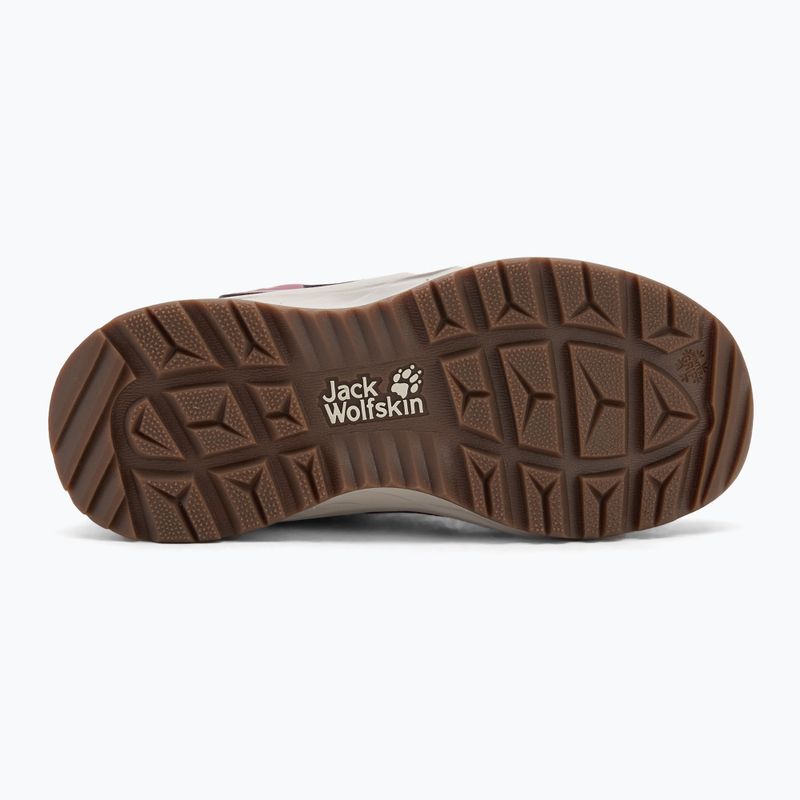 Children's shoes Jack Wolfskin Polar Bear-B Texapore Mid Vc raisin 4