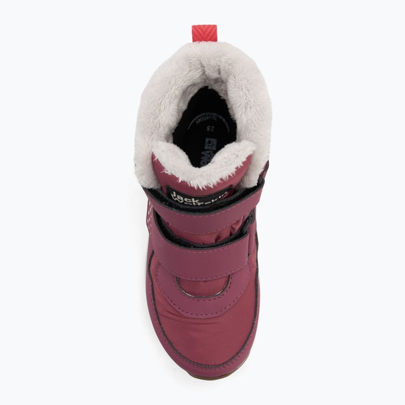 Children's shoes Jack Wolfskin Polar Bear-B Texapore Mid Vc raisin 5