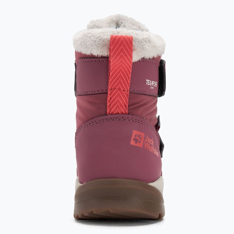Children's shoes Jack Wolfskin Polar Bear-B Texapore Mid Vc raisin 6