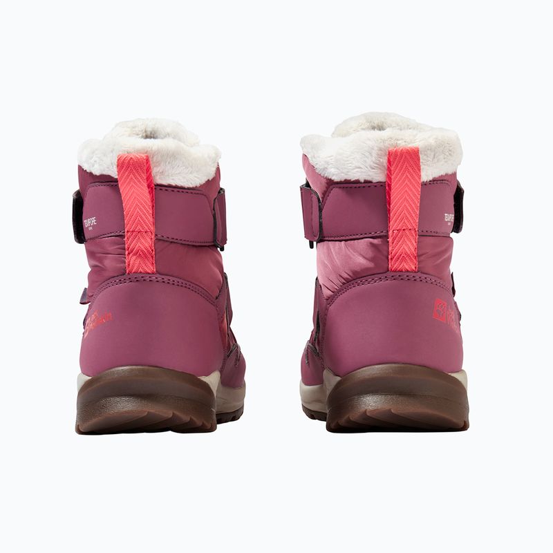 Children's shoes Jack Wolfskin Polar Bear-B Texapore Mid Vc raisin 4