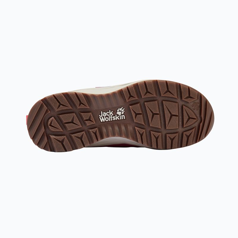Children's shoes Jack Wolfskin Polar Bear-B Texapore Mid Vc raisin 7