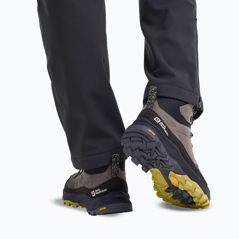 Men's trekking boots Jack Wolfskin Cyrox Texapore Mid slate 18