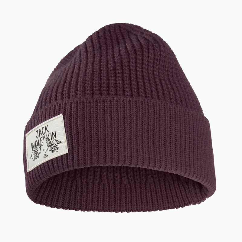 Jack Wolfskin Badge winter hat amaranth