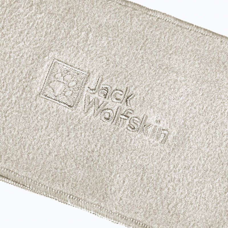Jack Wolfskin Real Stuff pale sand fleece headband 3