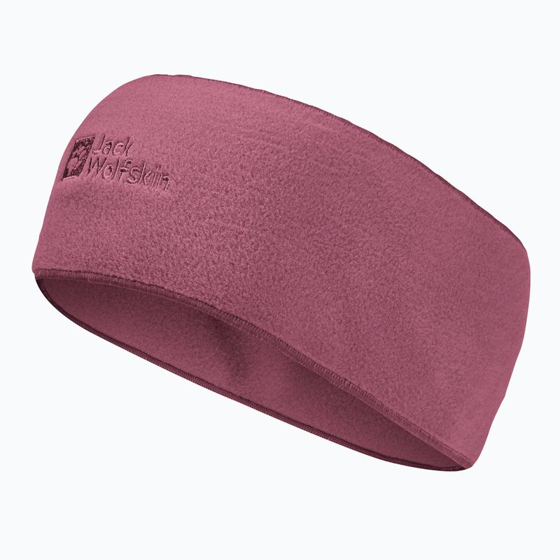 Jack Wolfskin Real Stuff raisin fleece headband