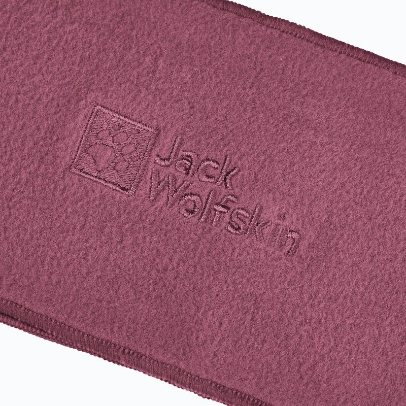 Jack Wolfskin Real Stuff raisin fleece headband 3