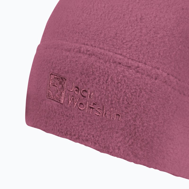 Winter hat Jack Wolfskin Real Stuff raisin 3