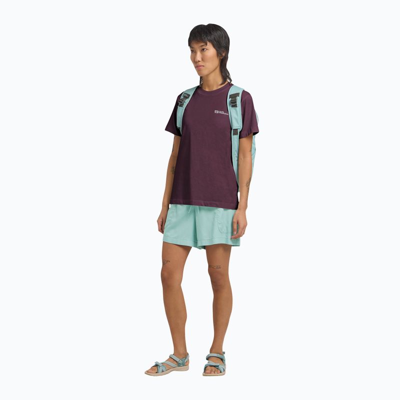 Women's T-shirt Jack Wolfskin Essential amaranth 2