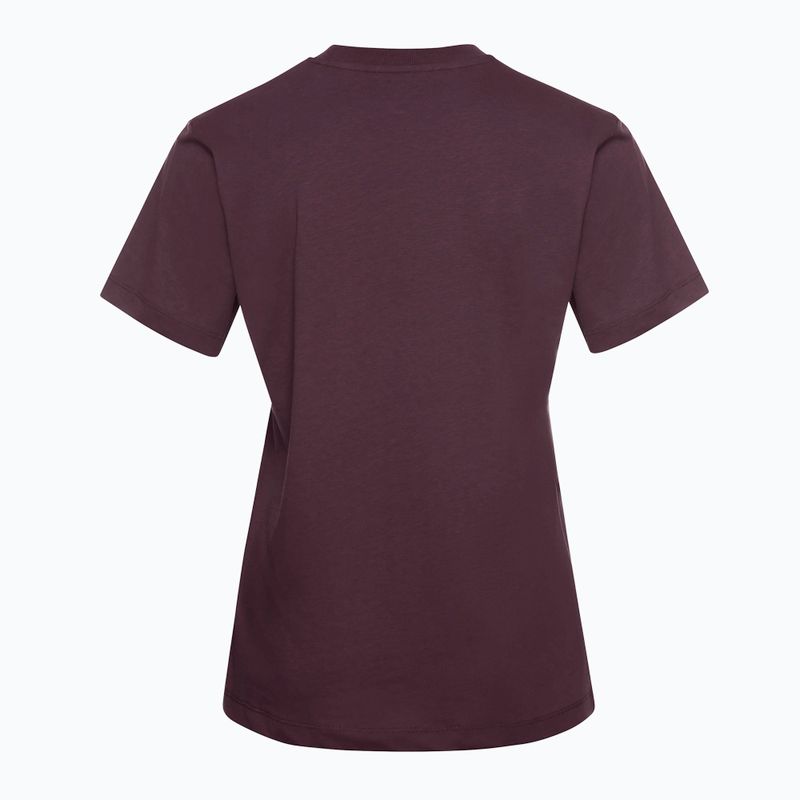 Women's T-shirt Jack Wolfskin Essential amaranth 6