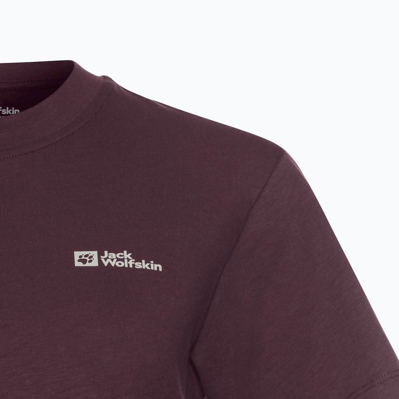 Women's T-shirt Jack Wolfskin Essential amaranth 7