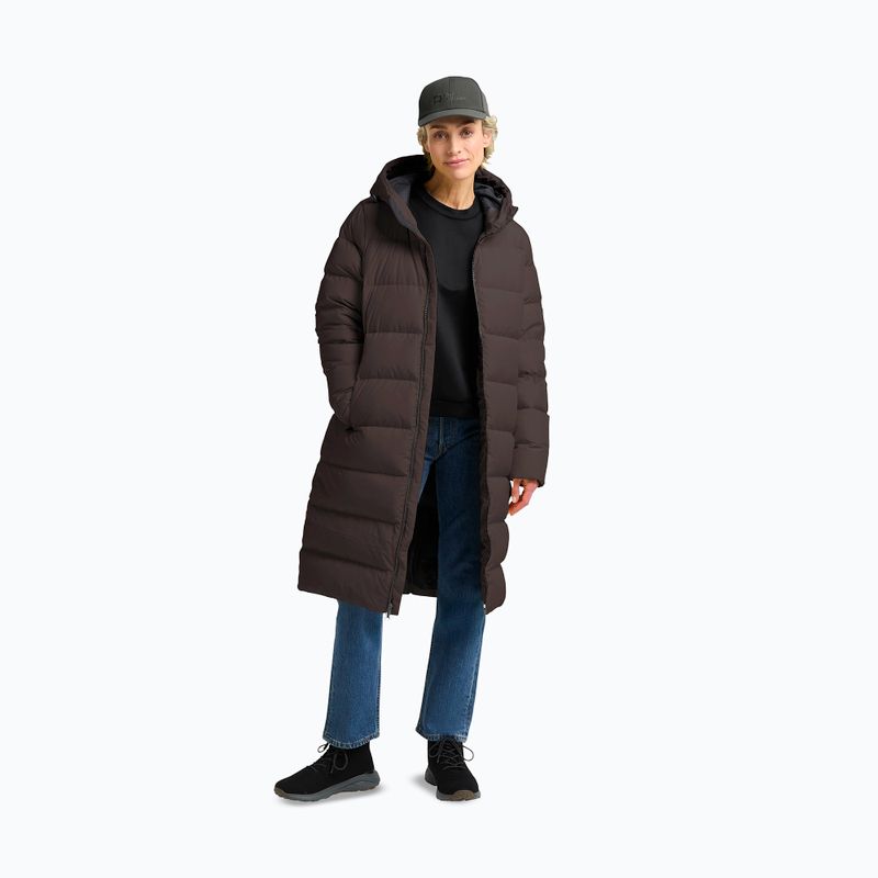 Women's down coat Jack Wolfskin Frozen Palace peat 2