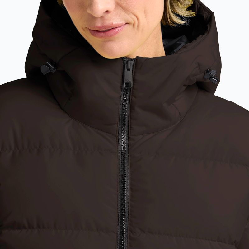 Women's down coat Jack Wolfskin Frozen Palace peat 6