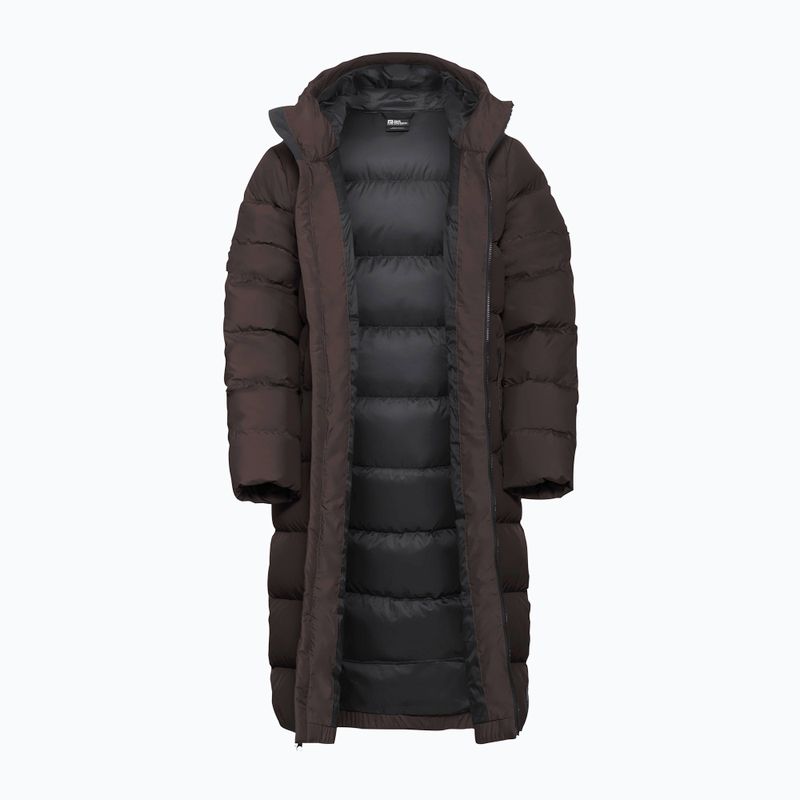 Women's down coat Jack Wolfskin Frozen Palace peat 11