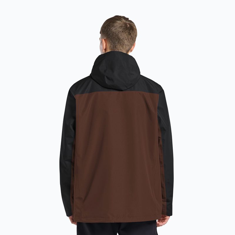 Men's 3-in-1 Jacket Jack Wolfskin Taubenberg 3In1 hot choc 3