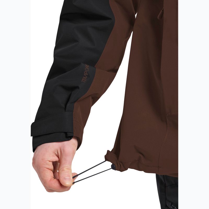 Men's 3in1 jacket Jack Wolfskin Taubenberg 3In1 hot choc 9