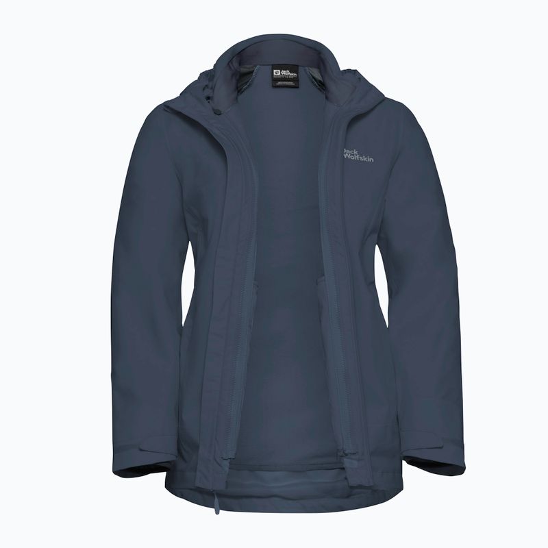 Women's 3-in-1 Jacket Jack Wolfskin Moonrise 3In1 midnight sky 13