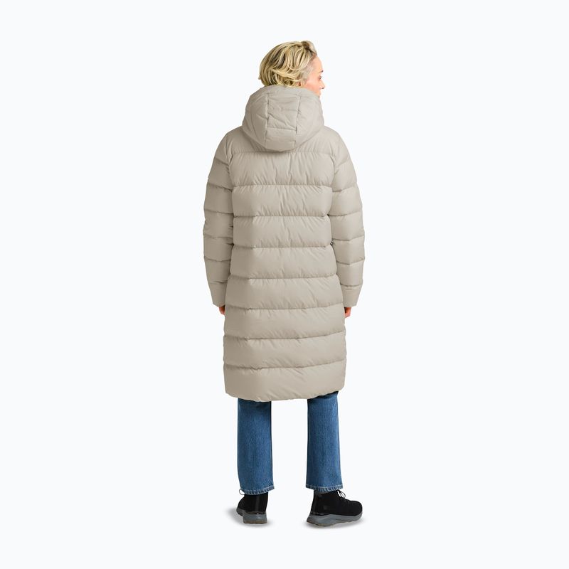 Women's down coat Jack Wolfskin Frozen Palace pale sand 3